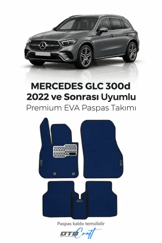 OtoCraft Mercedes GLC tamamlanmış lacivert EVA kapağı