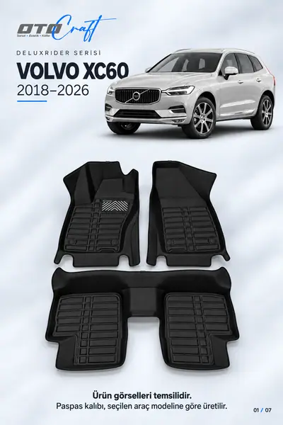OtoCraft DeluxeRider Volvo XC60 2018–2026 ürün tanıtım kapağı